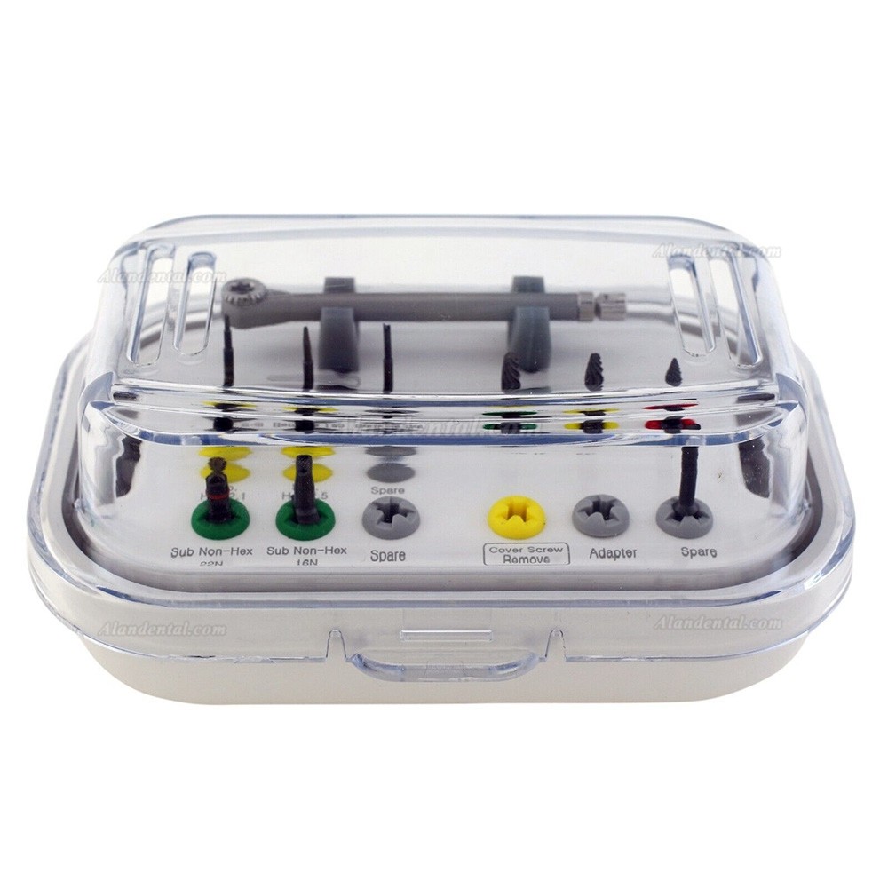 Dental Implant Fixture & Fractured Screw Removal Kit